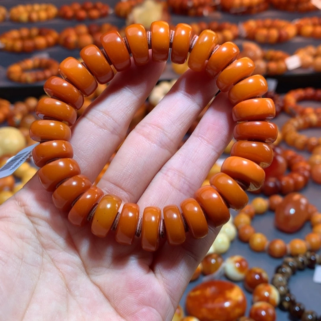 【闪购商品】未镶嵌琥珀手链蜜蜡