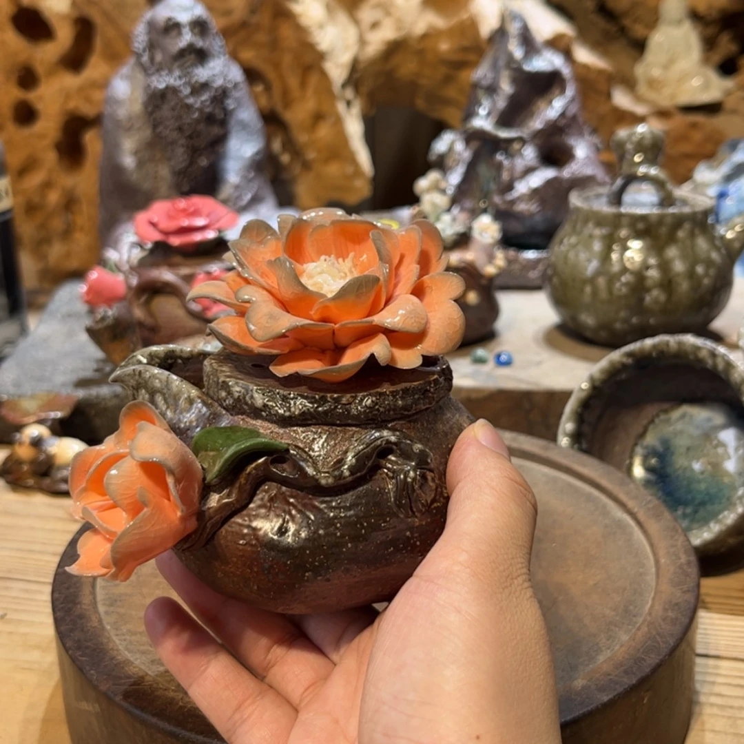 【闪购商品】柴烧手工茶具茶器