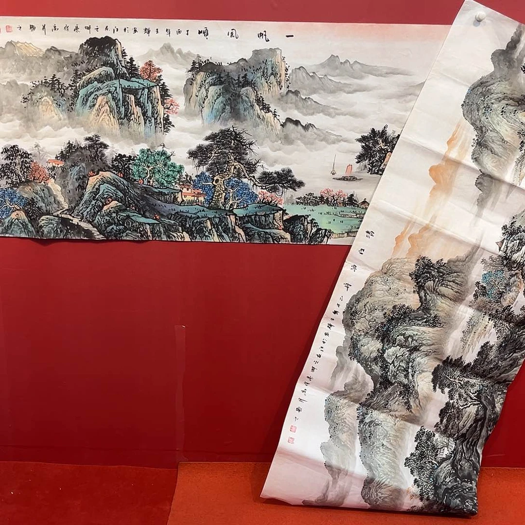 国画手绘国画作品