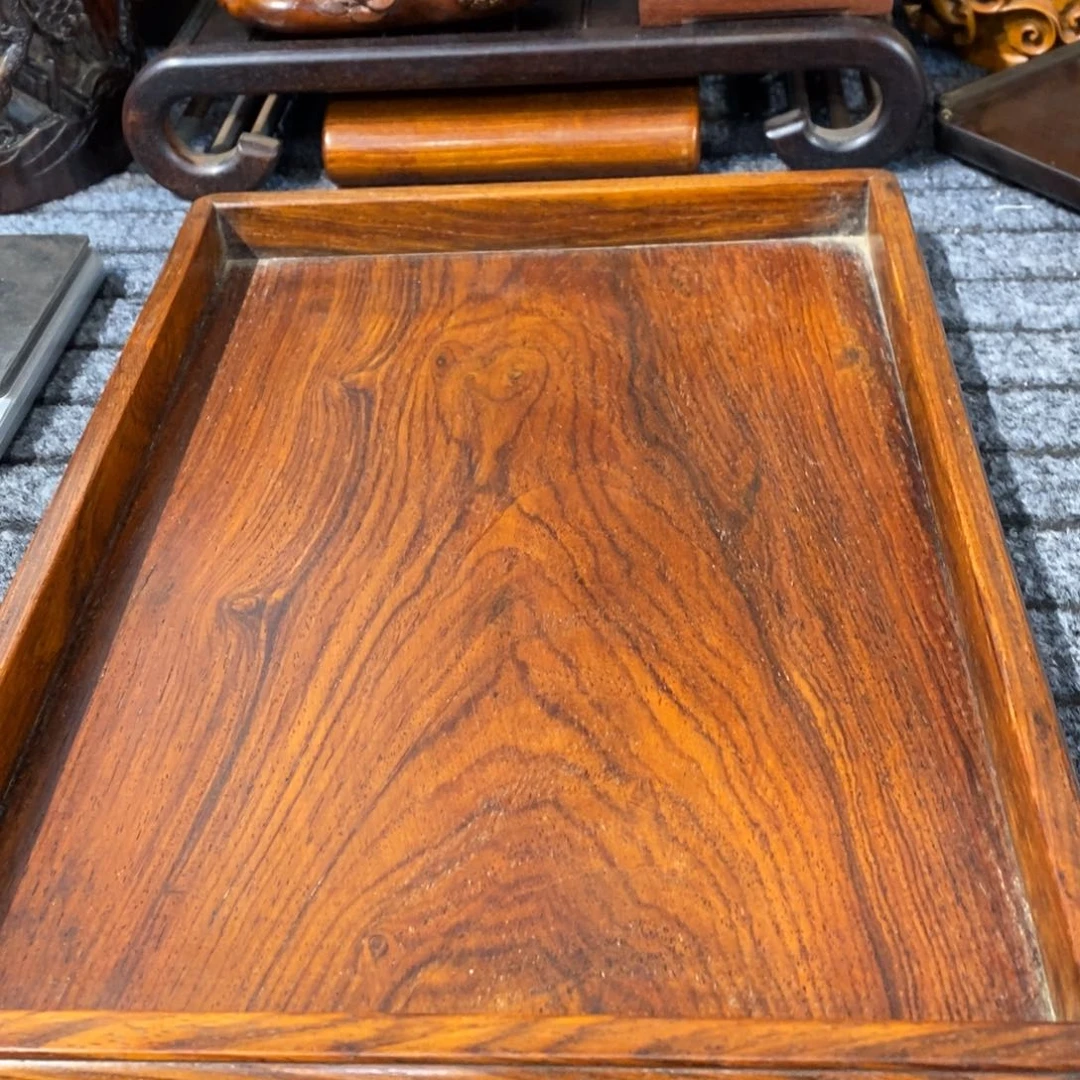 香榧木龙**跃文房木器文房雅玩