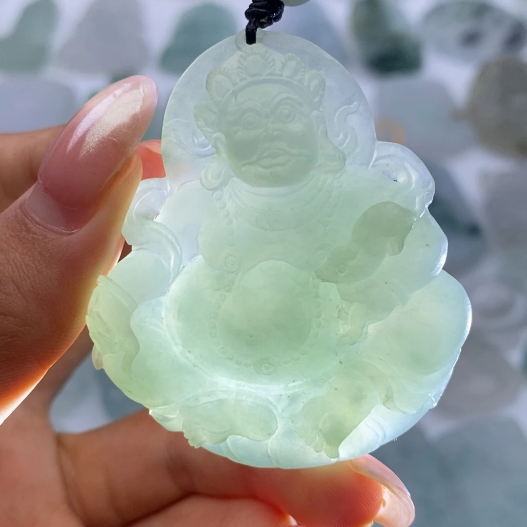 定制翡翠未镶嵌毛货无鉴赏期