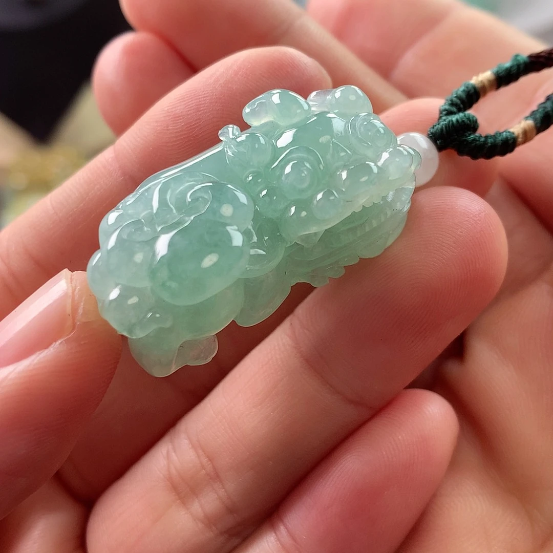 【闪购商品】翡翠颈饰未镶嵌翡翠貔貅