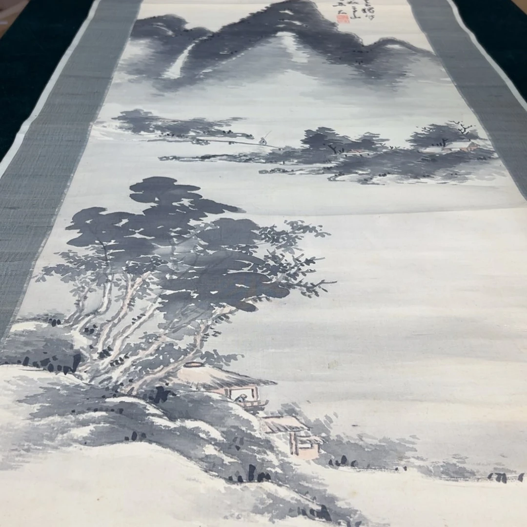 卷轴画辉**鳯恭喜发财恭喜发财恭喜