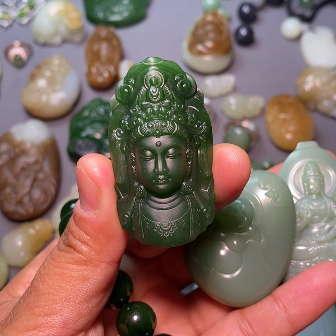 和田玉颈饰未镶嵌荣****装