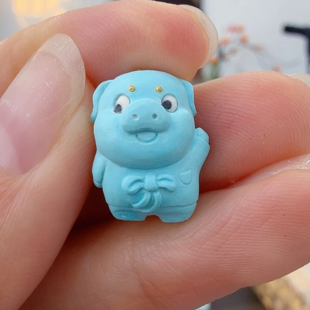 绿松石未镶嵌珠宝半成品