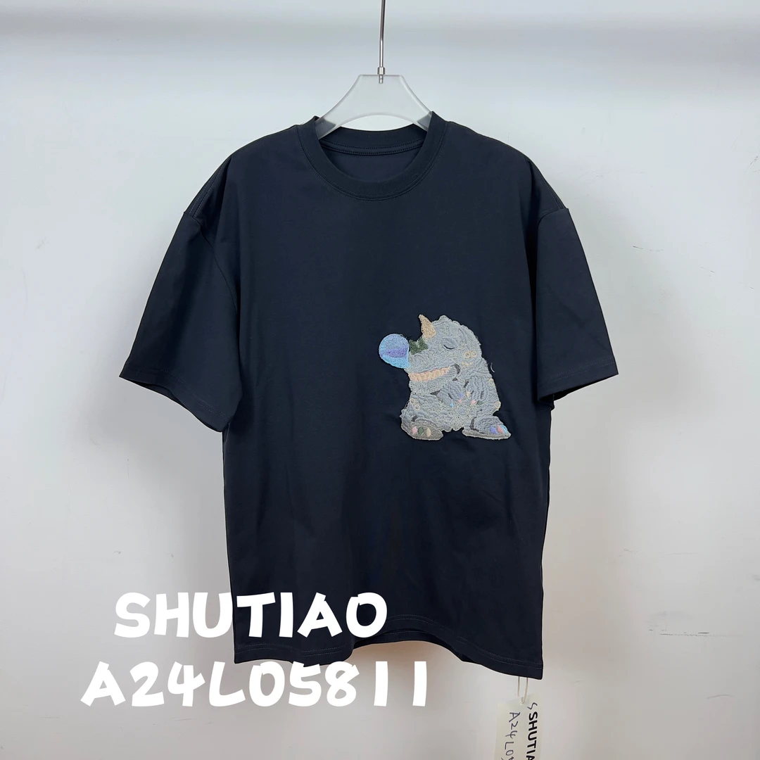 【SHUTIAO】2024秋冬：新款小众设计款T恤A24L05811