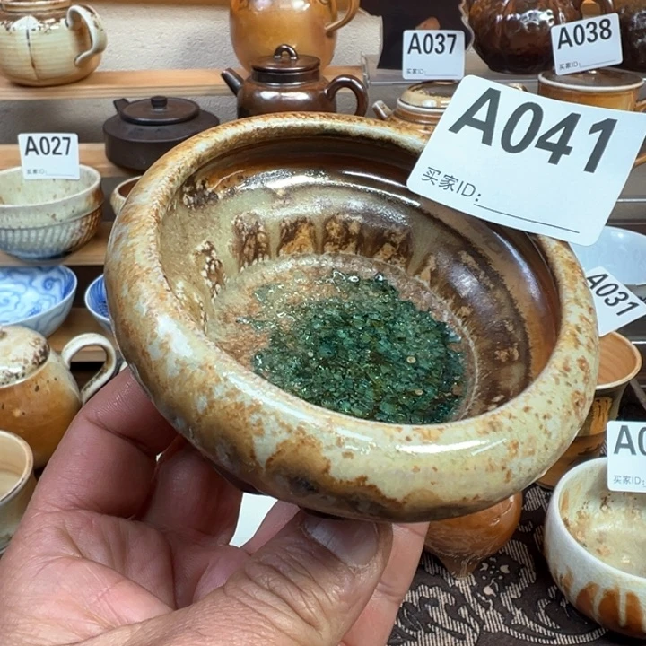 摆件041 景德镇手工柴烧茶器