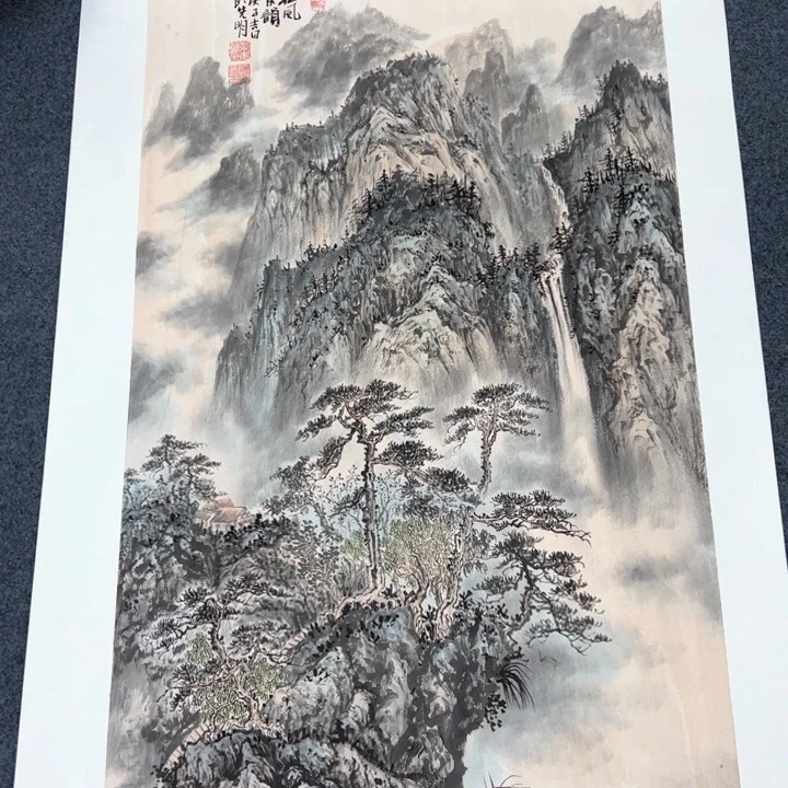 国画纯手绘作品欣赏图