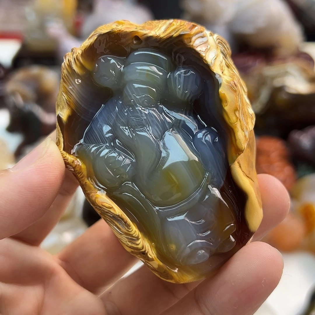 玛瑙/玉髓未镶嵌颈饰