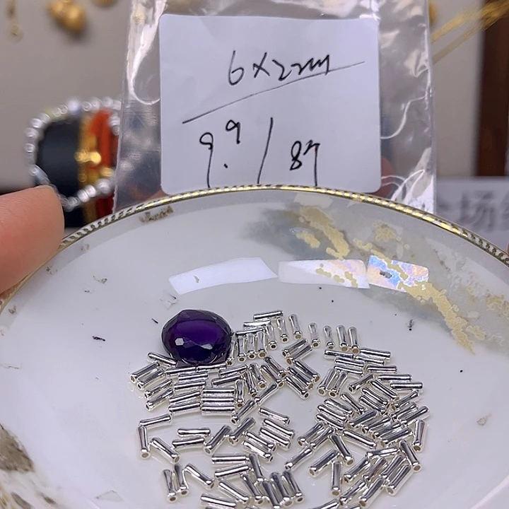 紫晶颈饰银S925镶嵌紫晶925镶嵌2