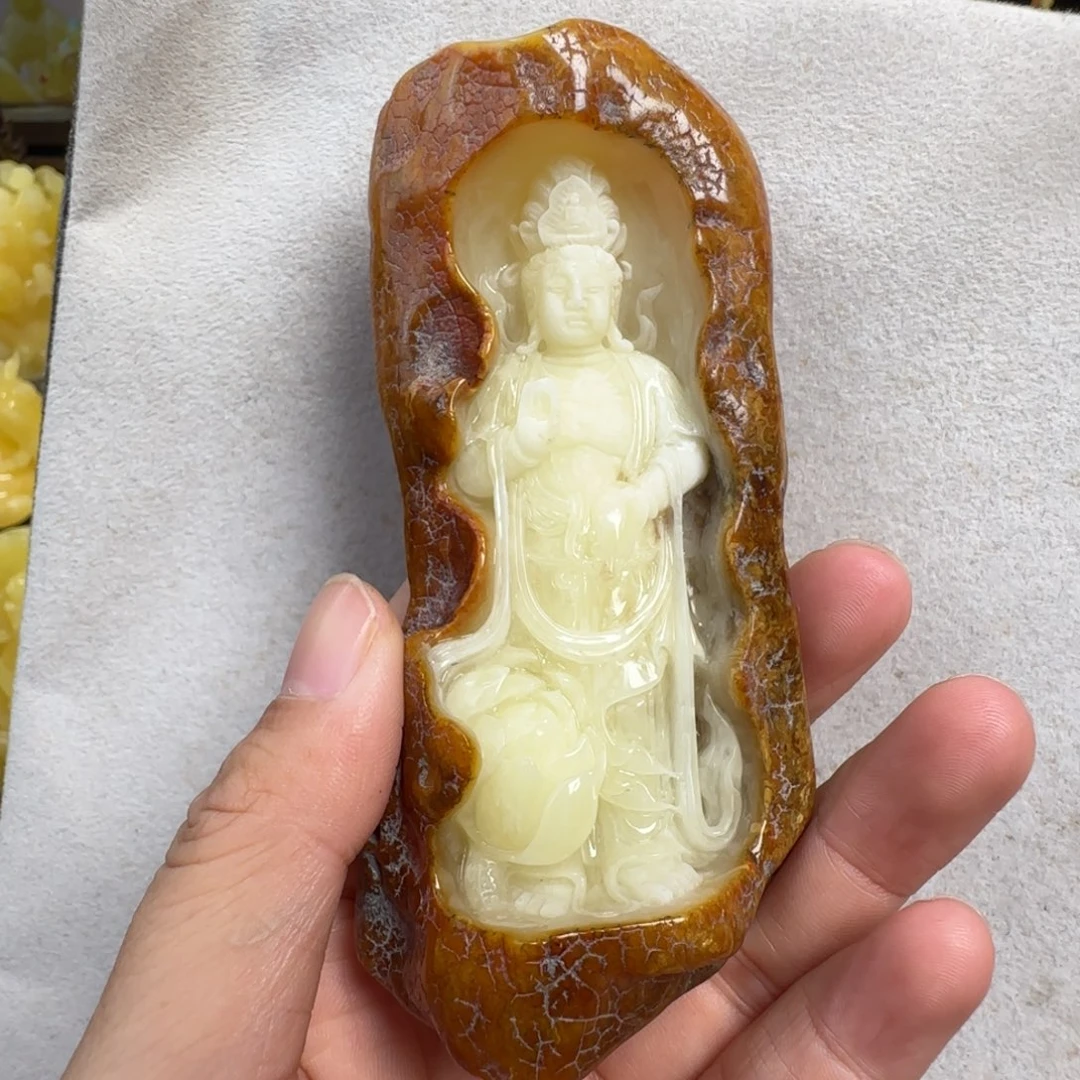 蜜蜡未镶嵌珠宝奇石