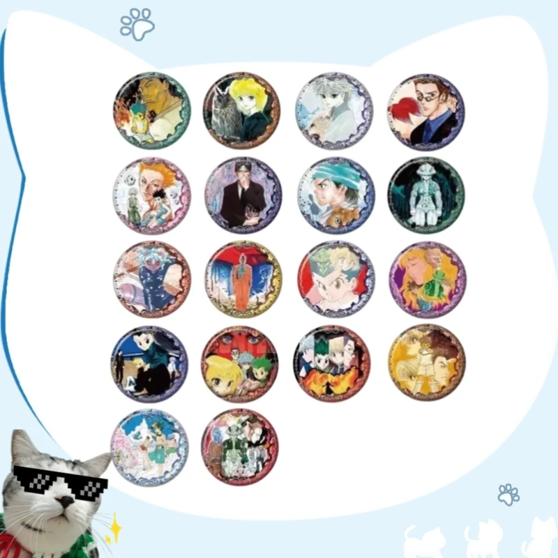【日谷正版】全职猎人 jump JS 原画吧唧全18种