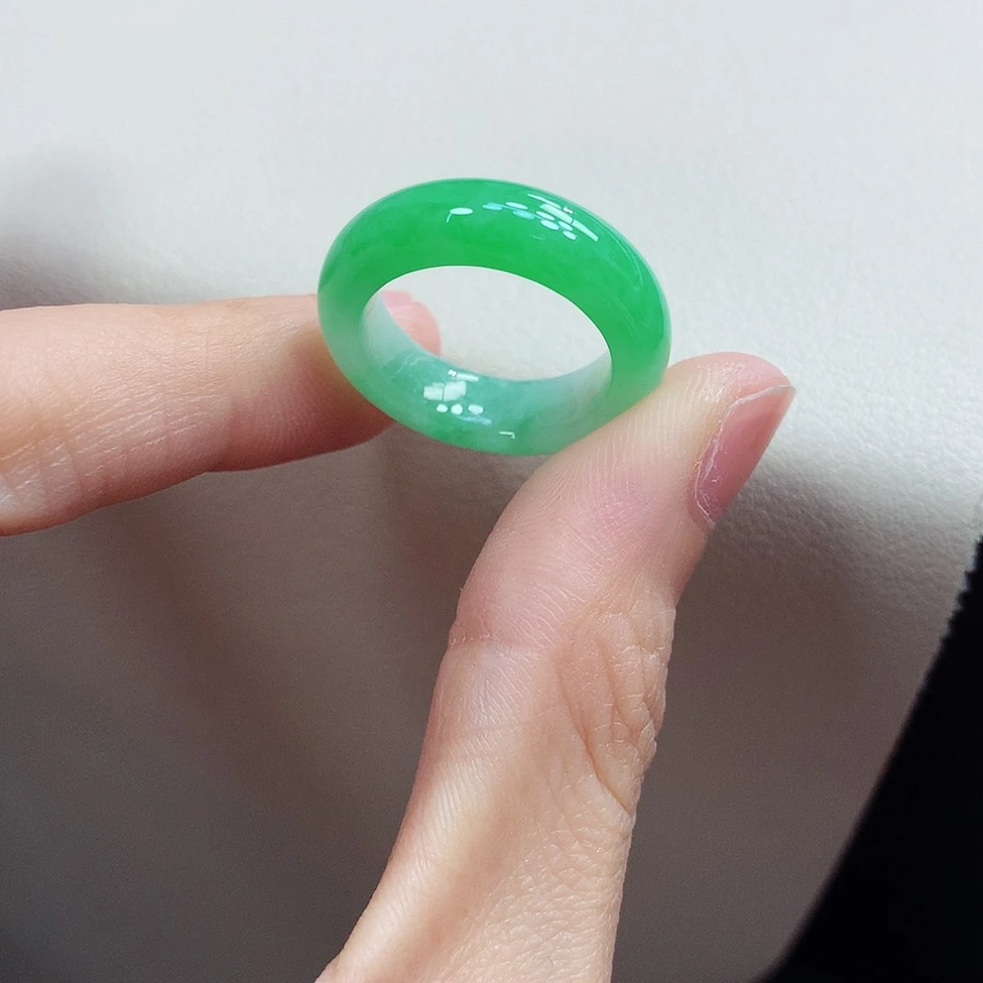 未镶嵌戒指翡翠14号