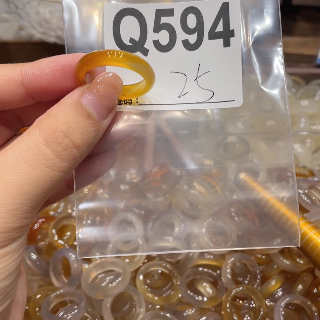 玛瑙/玉髓未镶嵌戒指594