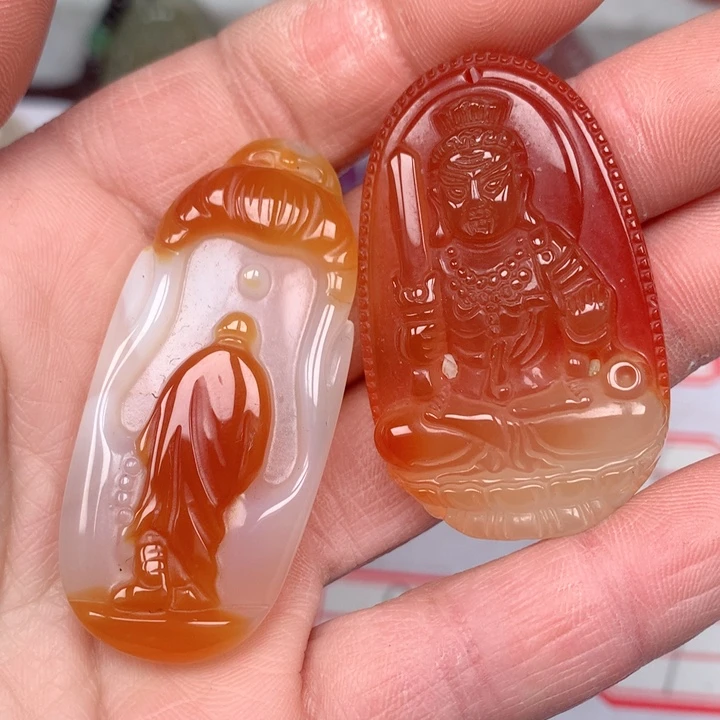 玛瑙/玉髓颈饰未镶嵌海****人