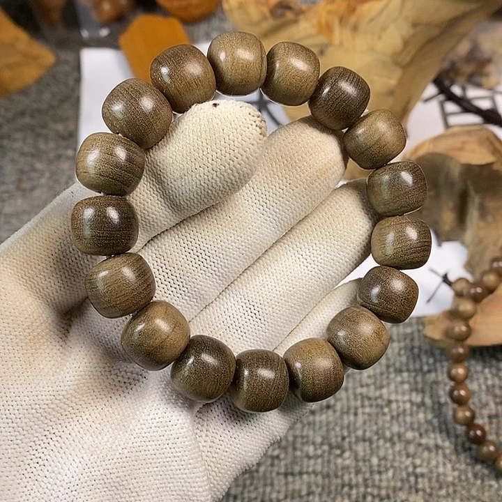 檀香木手串/手链老山檀香阴沉横纹12/13老型珠