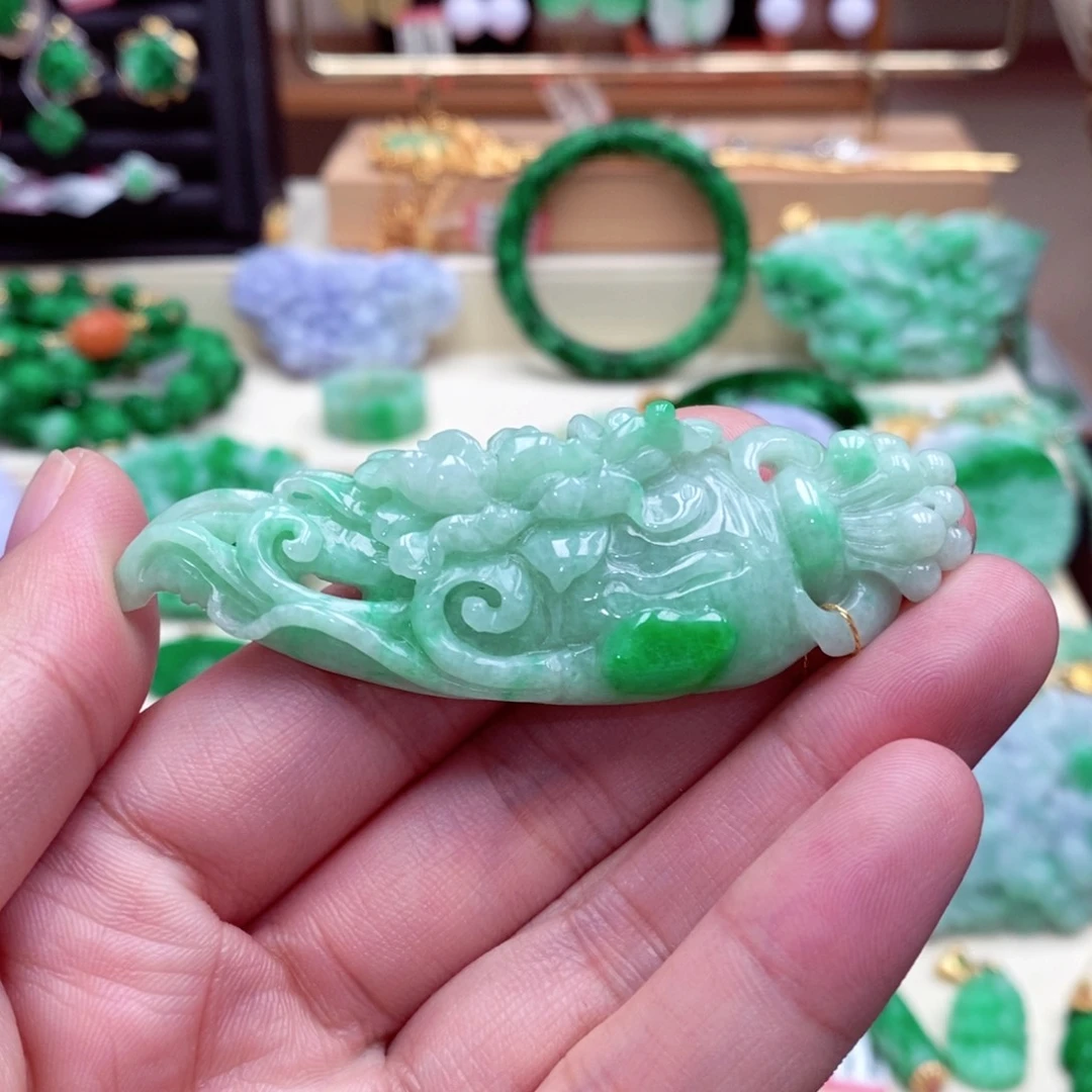 颈饰未镶嵌翡翠翡翠吊坠