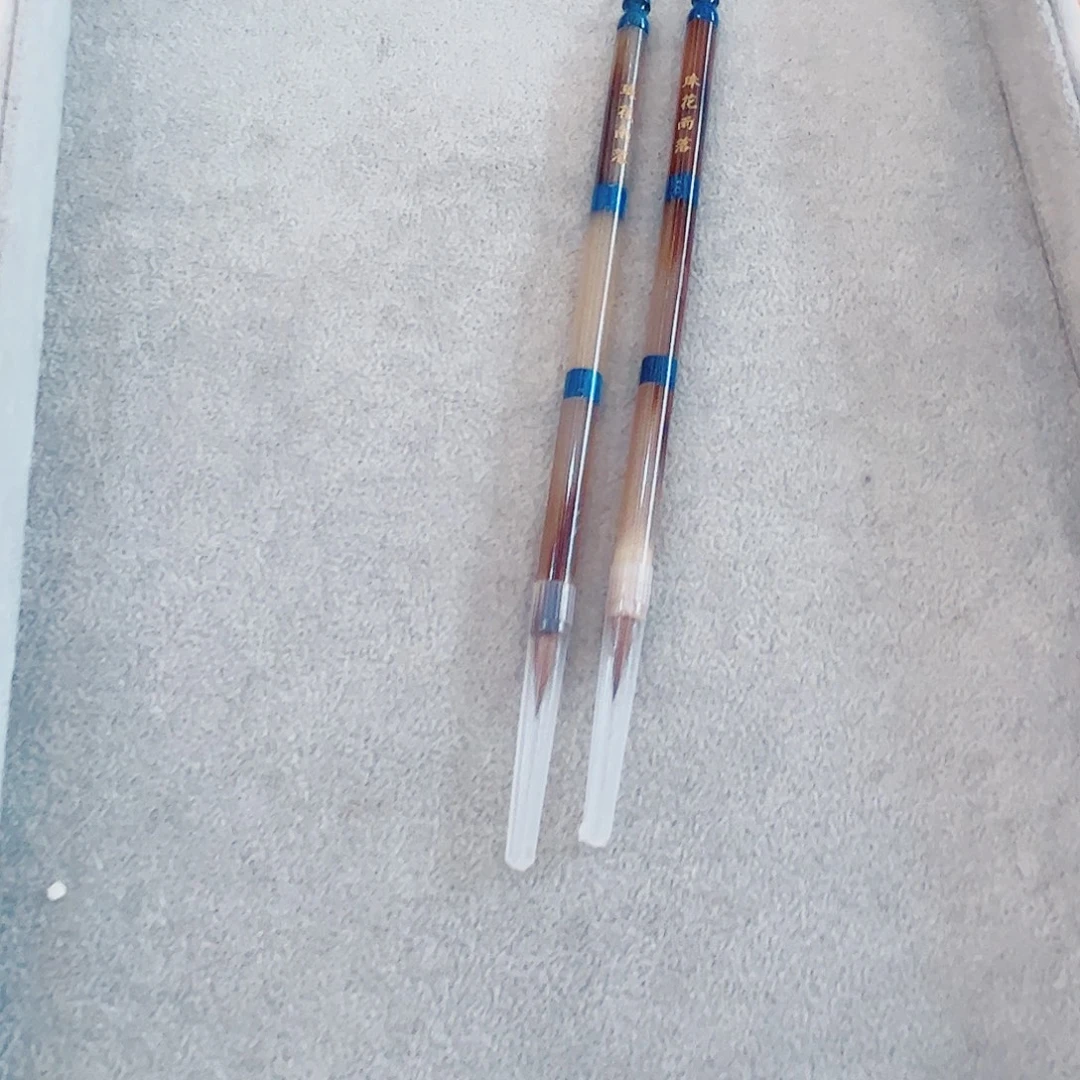 超级福利，牛角笔杆，珠花雨露，2支