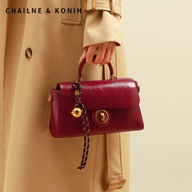 新娘包高级感复古红色包包结婚包2025新款斜挎手提包婚礼日常可用