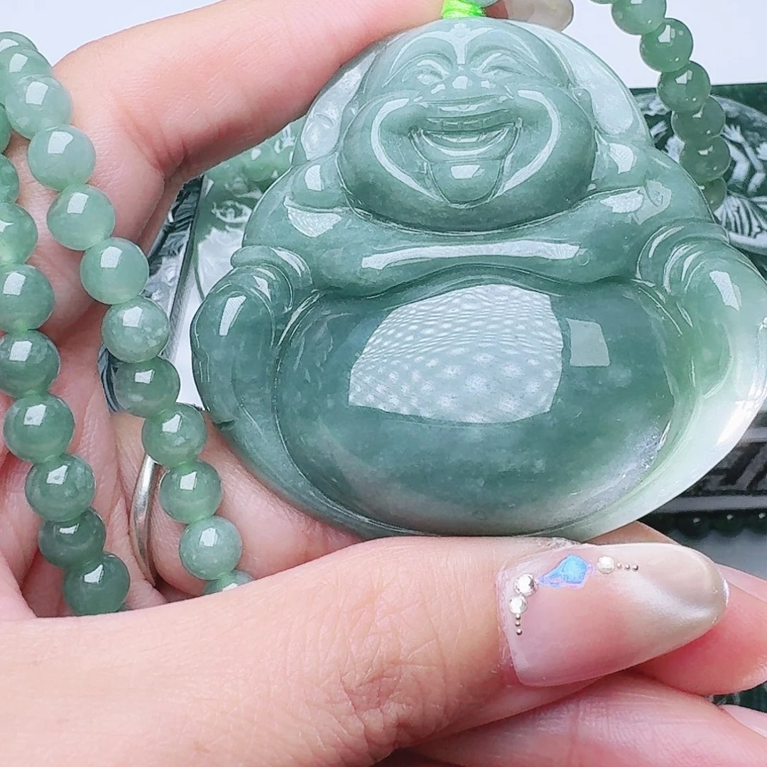 翡翠未镶嵌颈饰1111