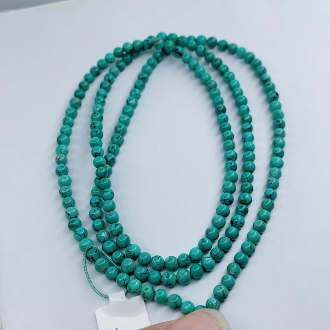 周***周绿松石未镶嵌颈饰