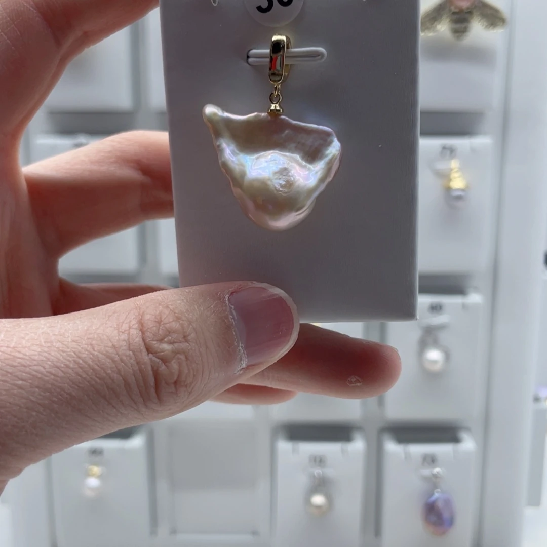 淡水珍珠合金颈饰