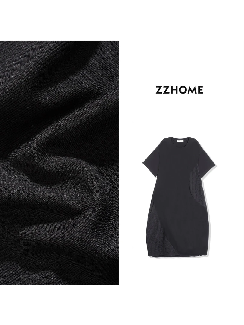 ZOZO HOME ｜多元时髦拼接茧型花苞悬垂脚踝连衣裙q171139p