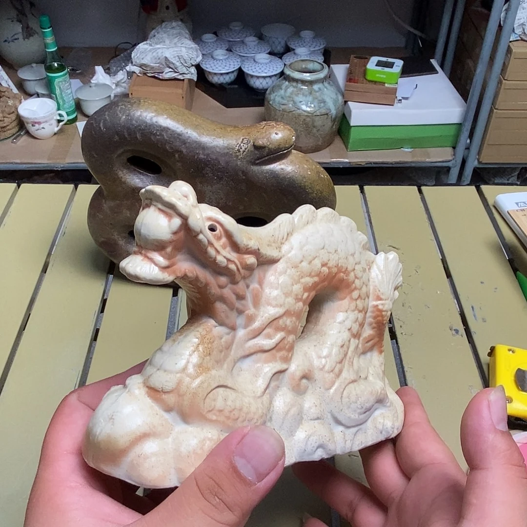 备前茶具默认微瑕不退不换看好在拍