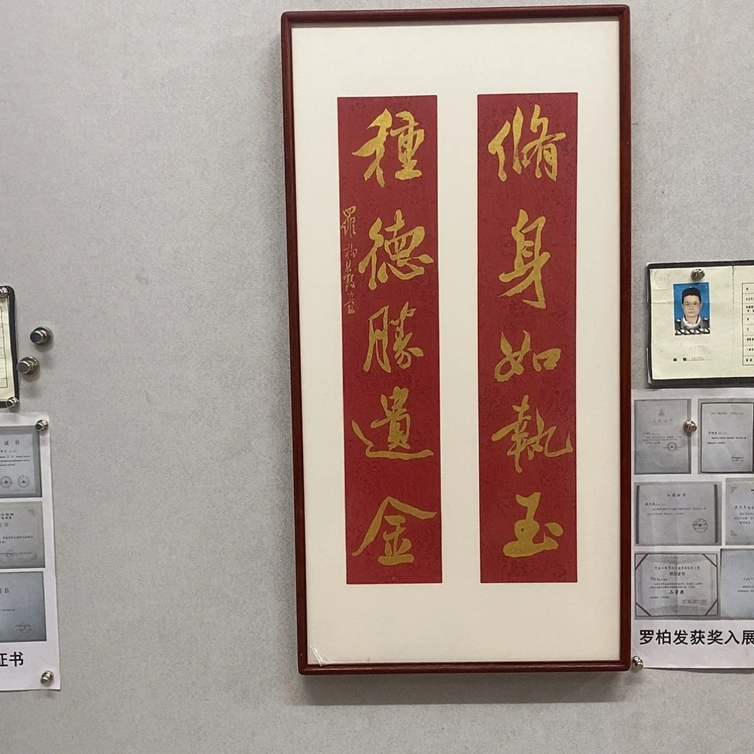 书法罗柏发书法修身