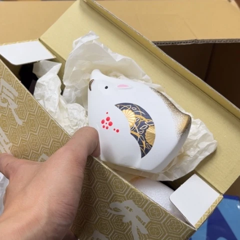 瓷片摆件工艺品瓷器摆件777