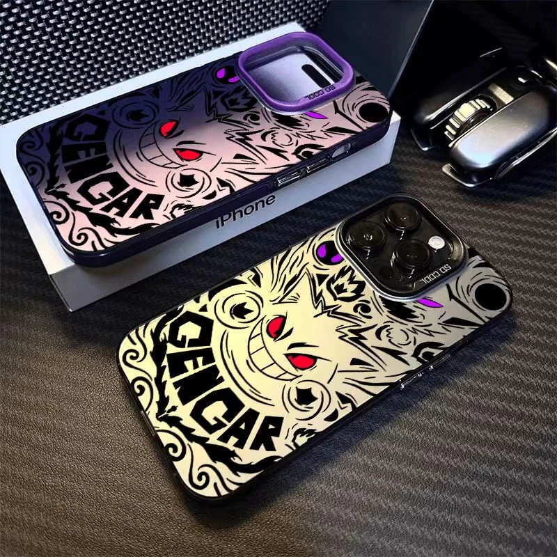 潮酷耿鬼适用于苹果16/15/14/13手机壳iPhone15ProMax彩银XS/XR