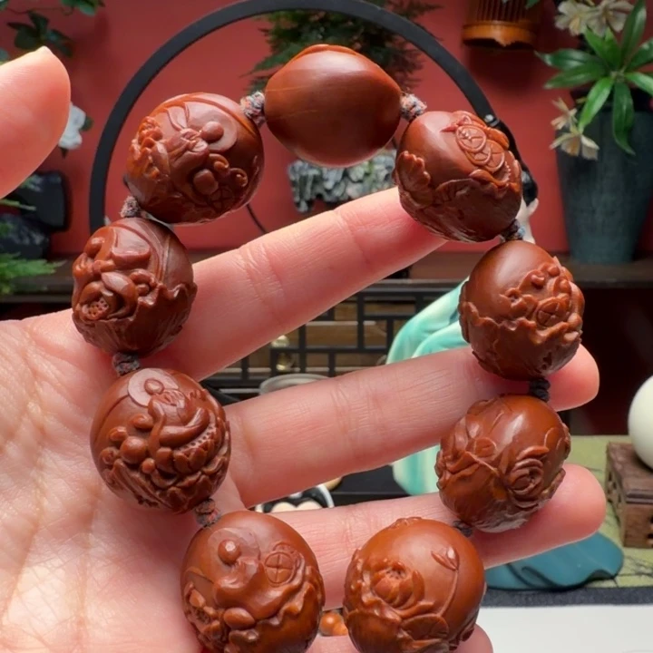 手串/手链橄榄核莲花无相佛