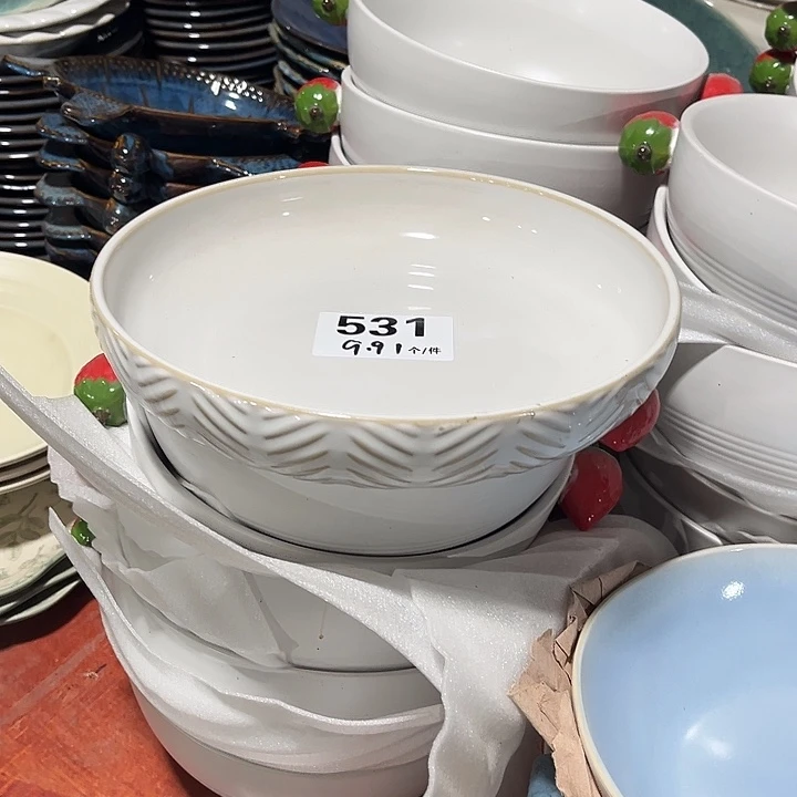 瓷微瑕外贸餐具531