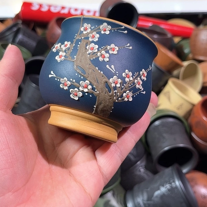 茶杯紫砂全手工紫砂主人杯