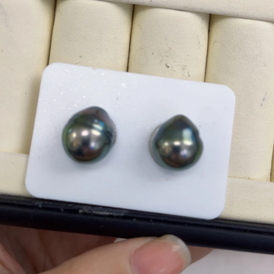 【闪购商品】海水珍珠耳饰未镶嵌飞*