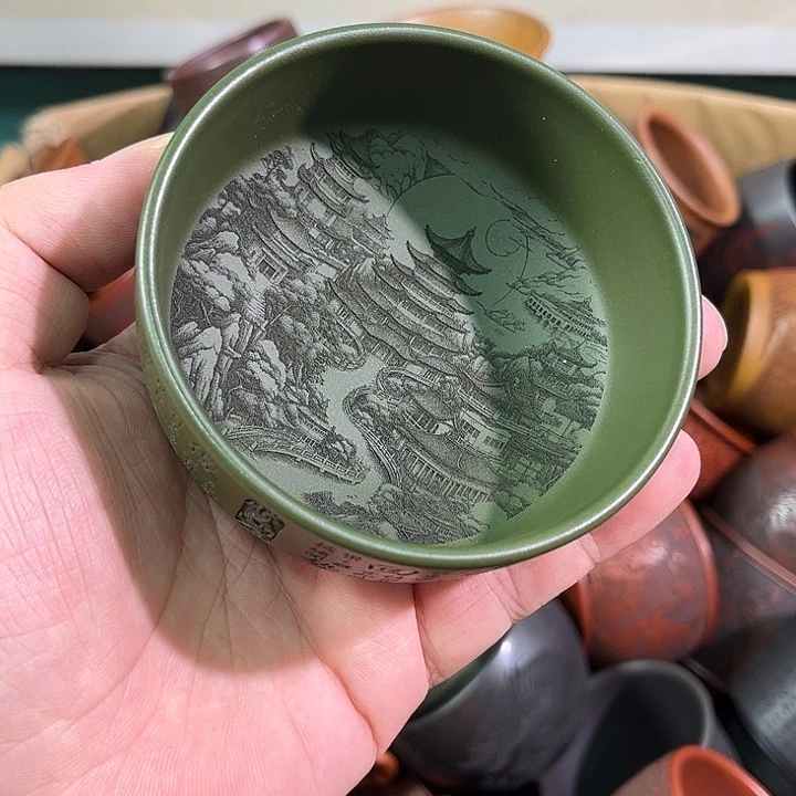 茶杯紫砂全手工紫砂主人杯