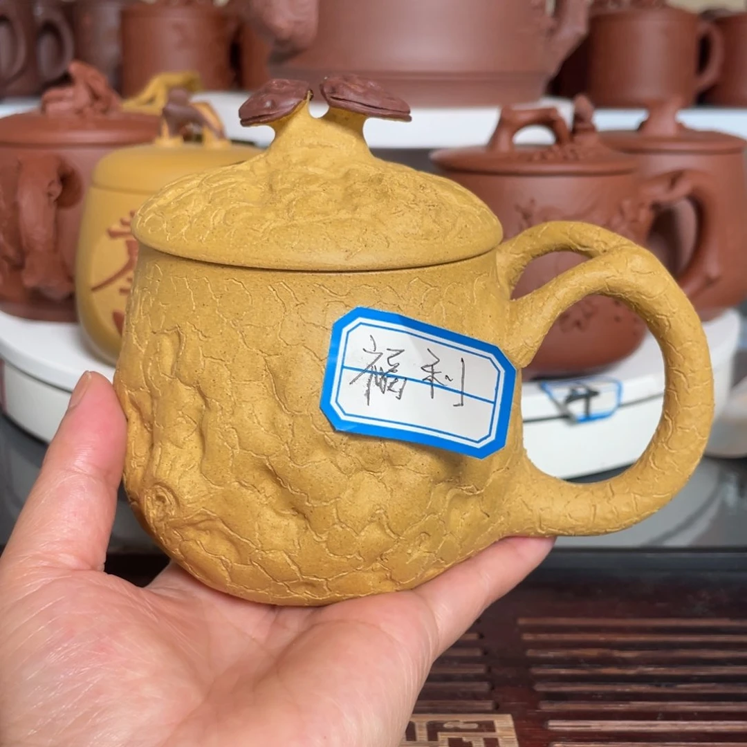 茶杯紫砂段泥供春杯