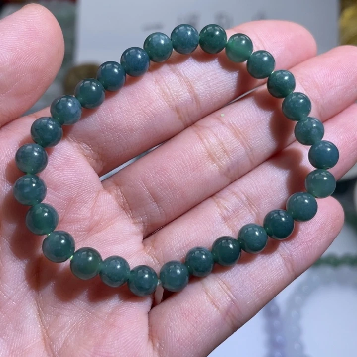 翡翠未镶嵌手链天然翡翠a货