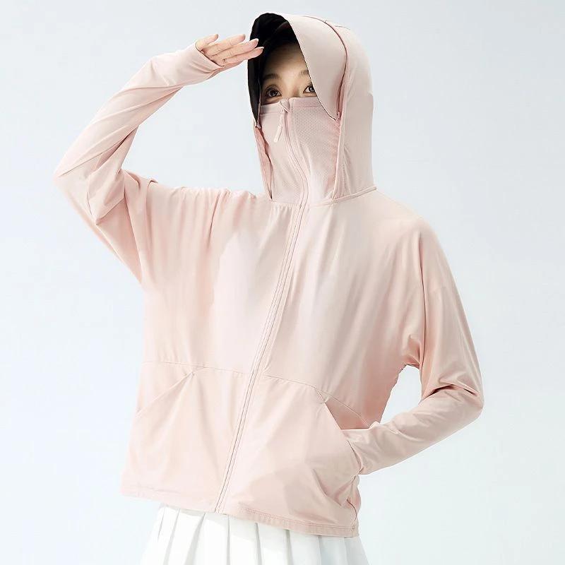 衣女2025夏季透气防紫外线皮肤衣服外套正品户外遮阳正品