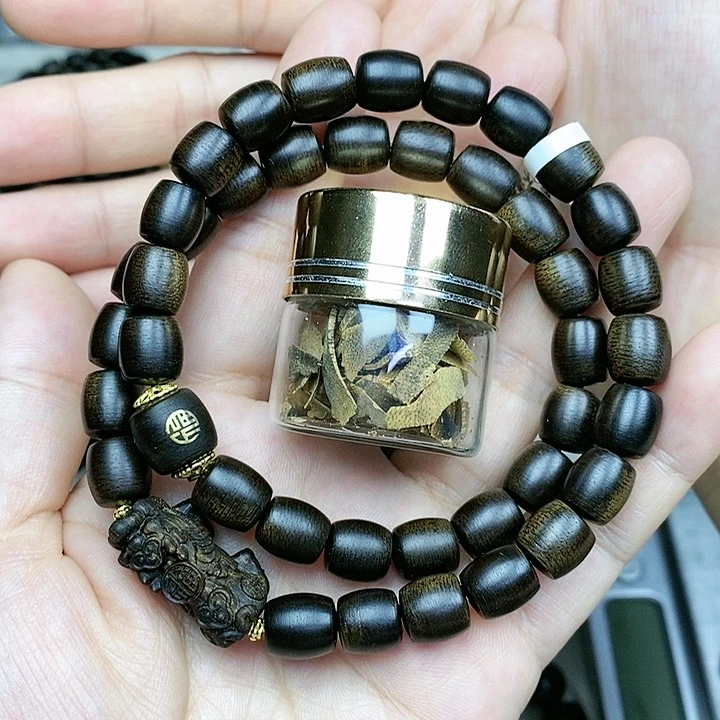 沉香碎屑沉香泸****私越南芽庄白棋楠定制款