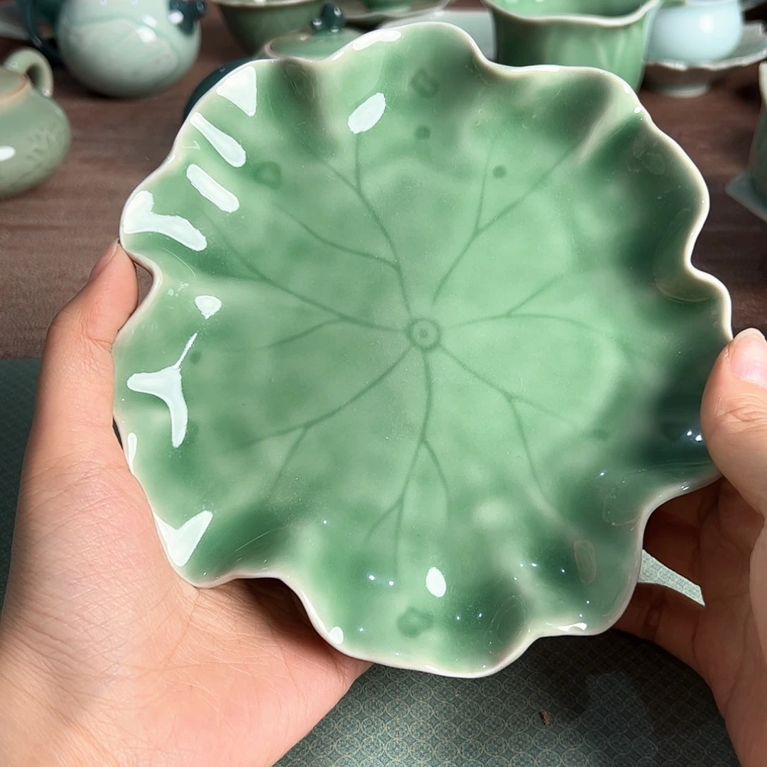 云间青瓷小米茶器龙泉
