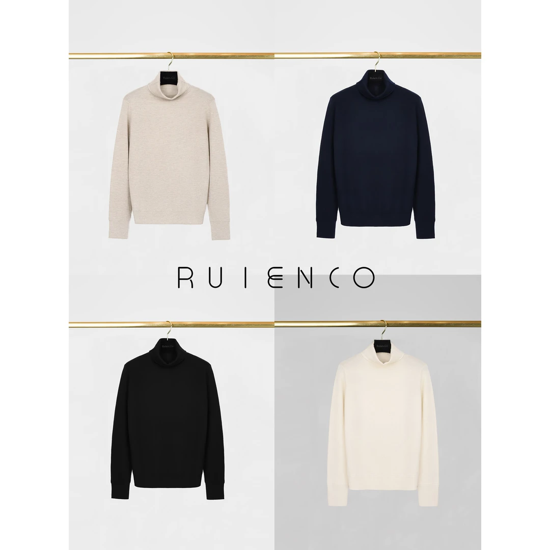 我是摩羯 名利场羊绒衫 双80支羊绒18G精纺高领长袖打底