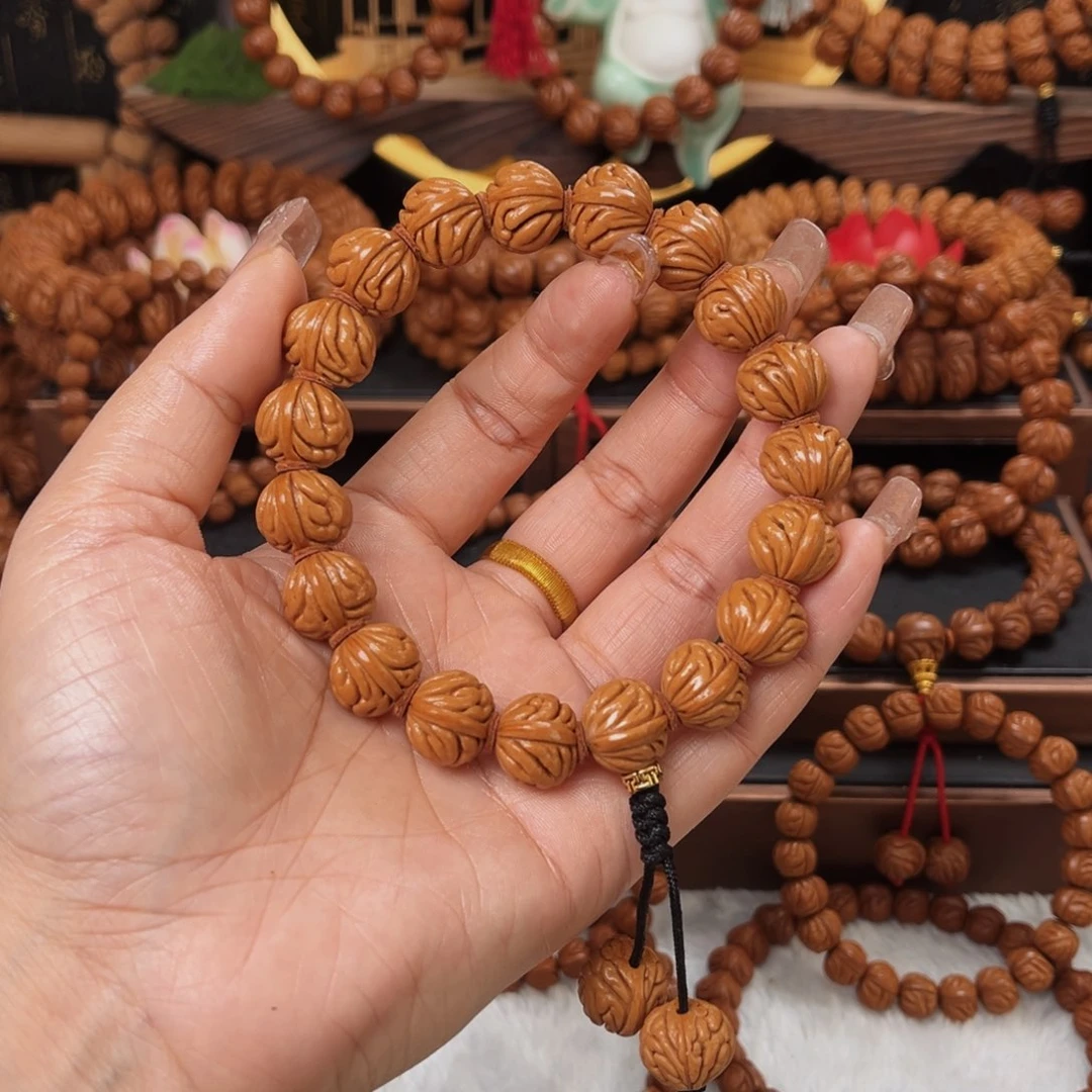 桃核手串15祥云手持