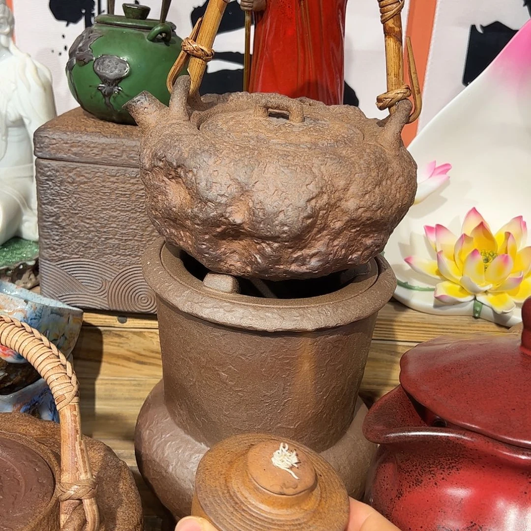 粗陶老岩泥系列茶具茶器