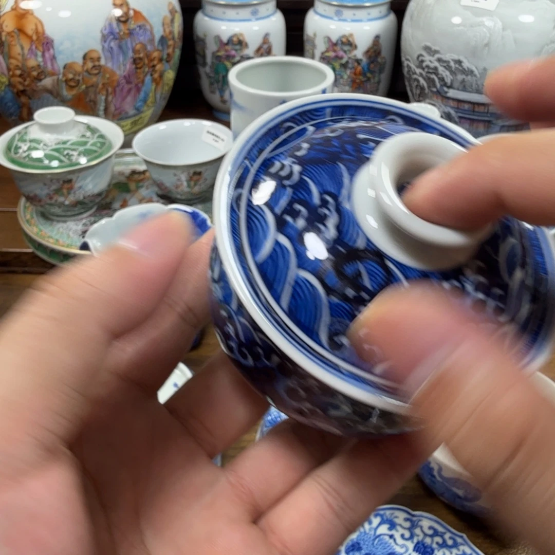 C***身全手工全手绘陶瓷