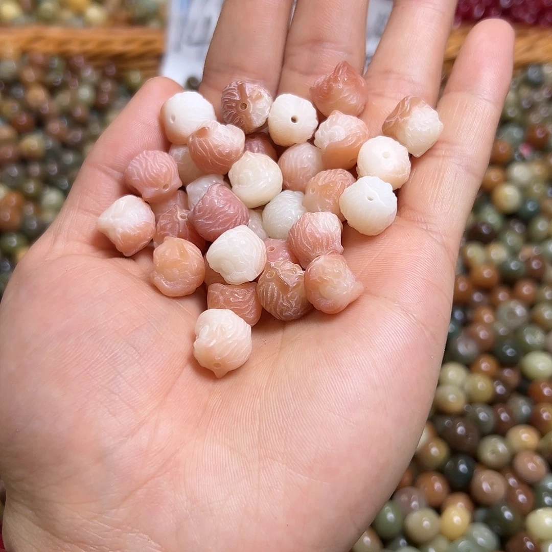 菩提根/象牙果吊坠卡12紫罗兰醒狮10颗 两单宠一单