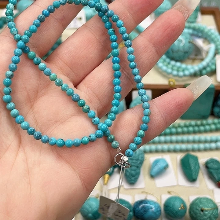 绿松石未镶嵌挂件