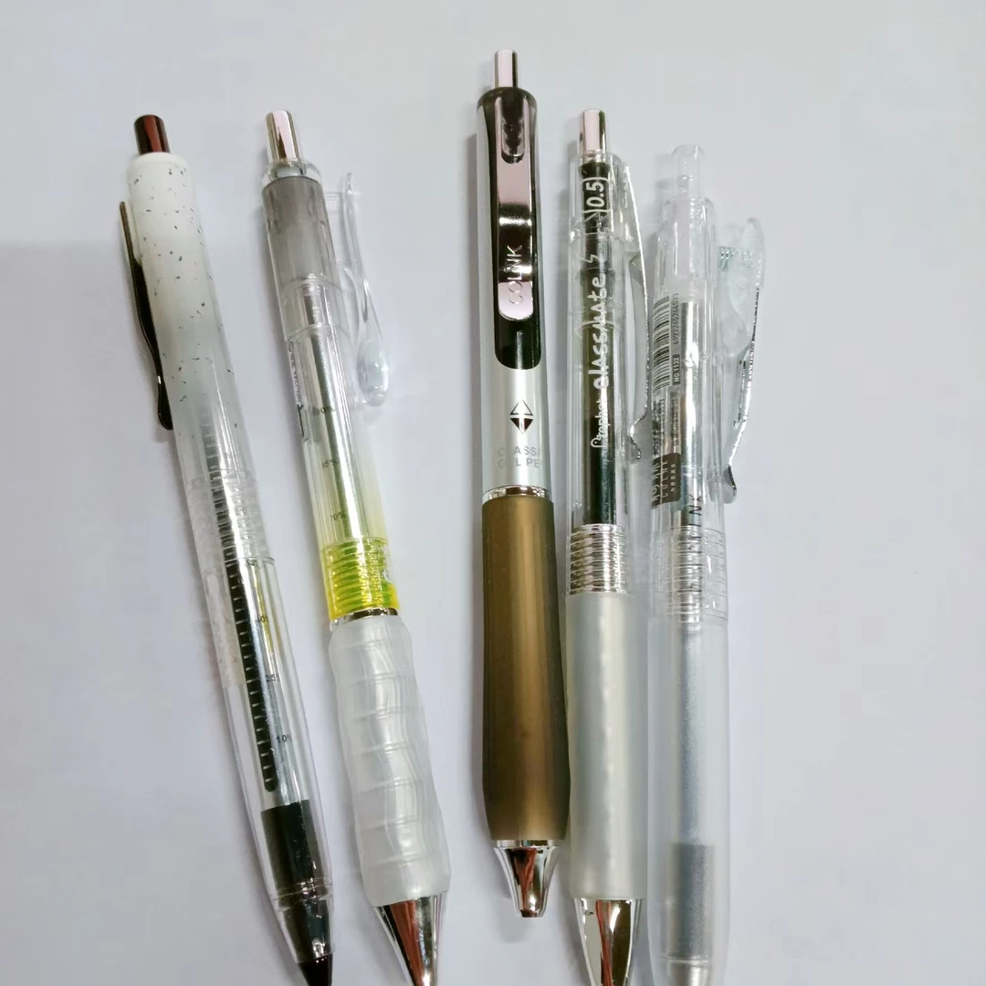 【黑墨-5支】A24荧光3A繁星号穹银优写刻度笔,掉封蜡不售后