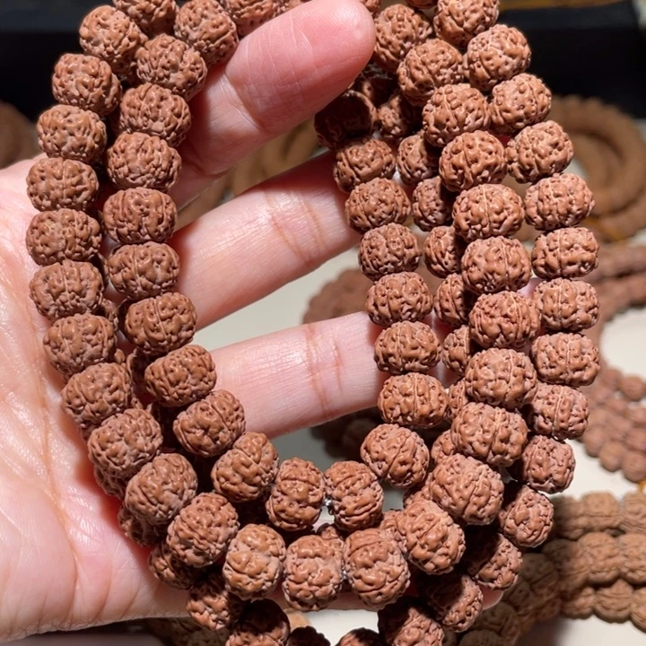 金刚菩提手串平细108尺寸10.5