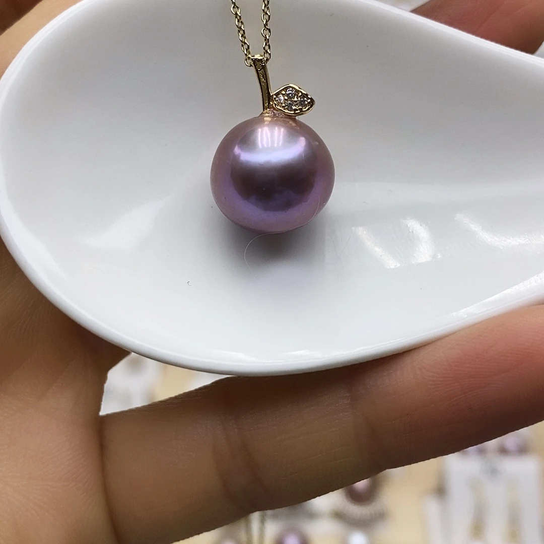 淡水珍珠颈饰合金